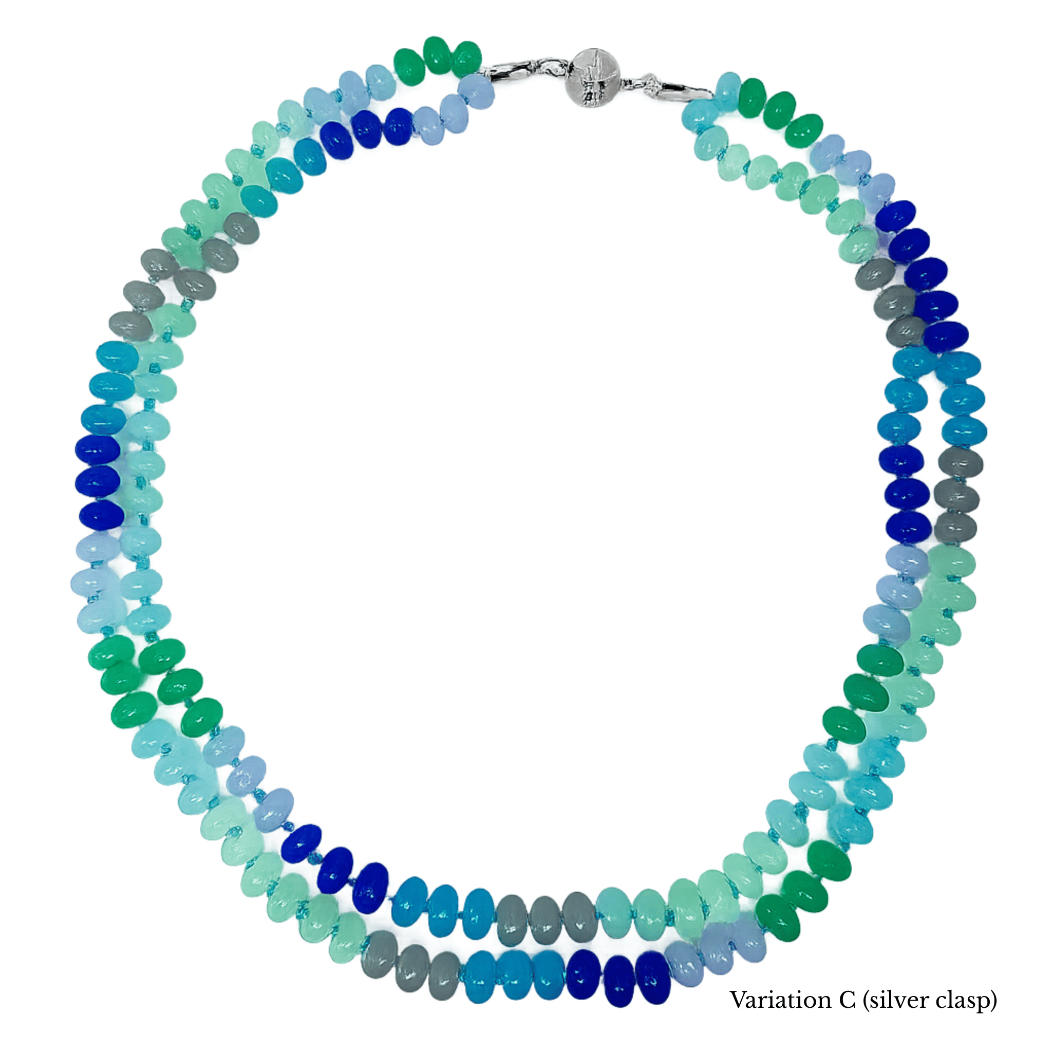 Live Colorfully Beaded Multicolored Layering Necklace