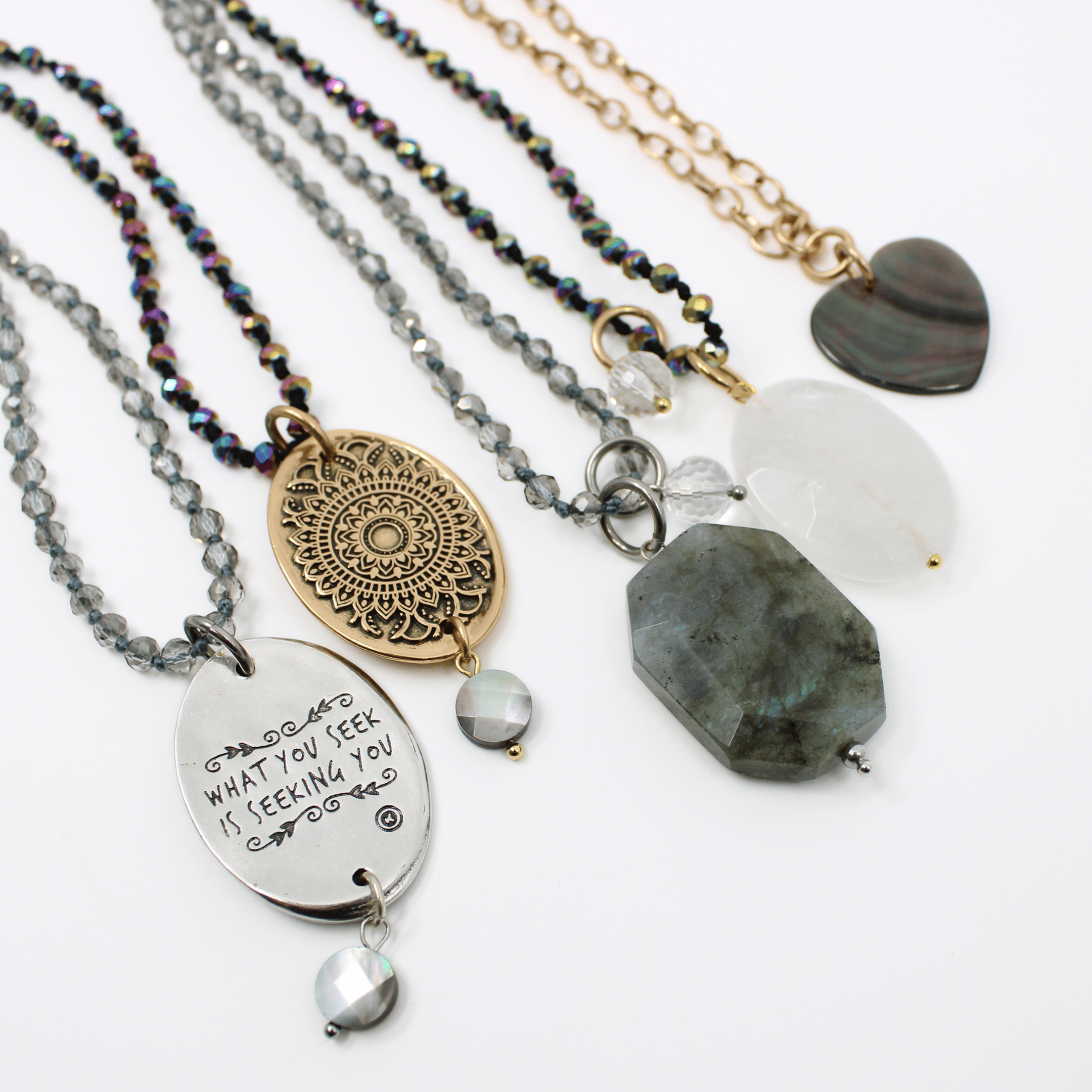 What You Seek is Seeking You Original Necklace Layering Set