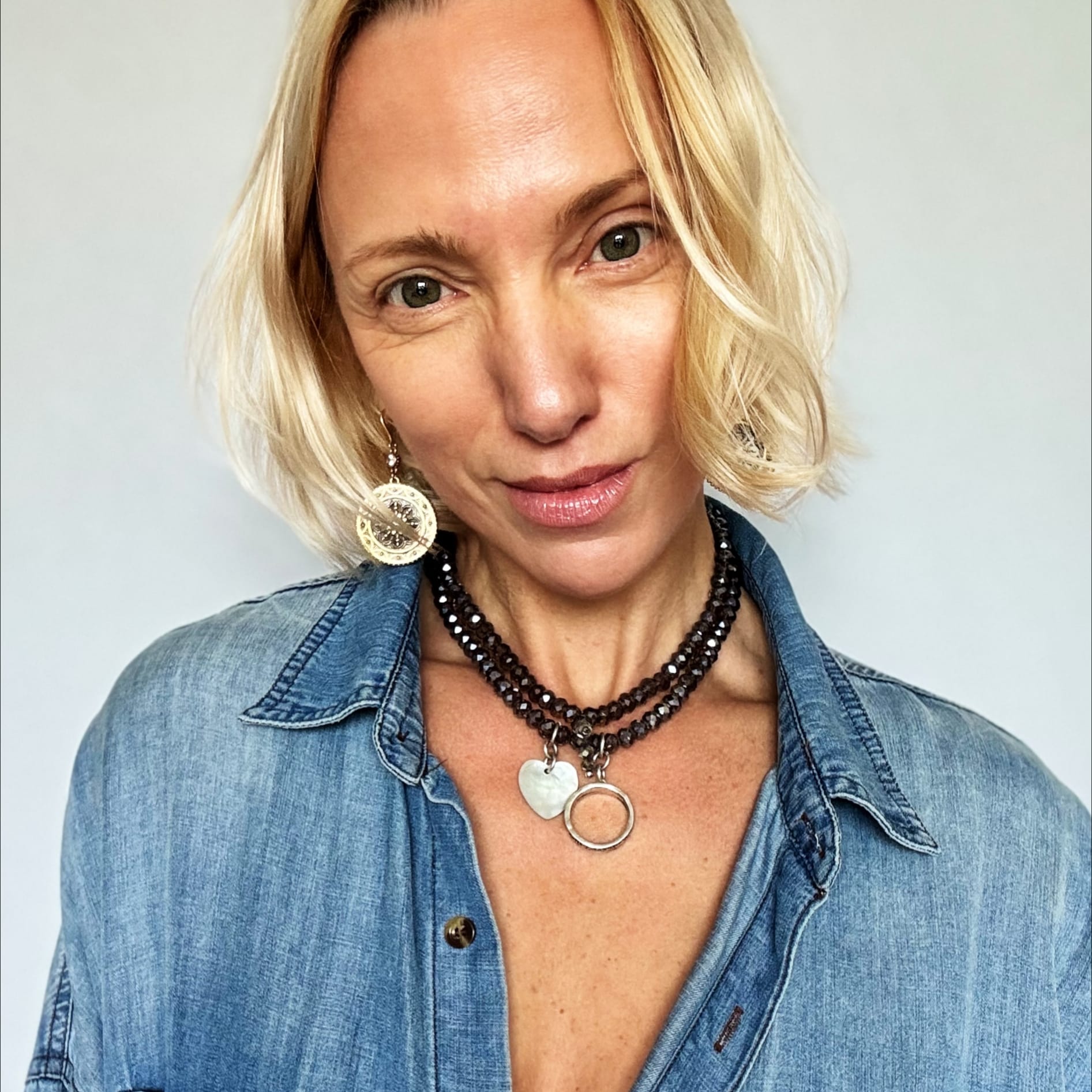 I Welcome Miracles Into My Life Crystal Boho Wrap Necklace/Bracelet