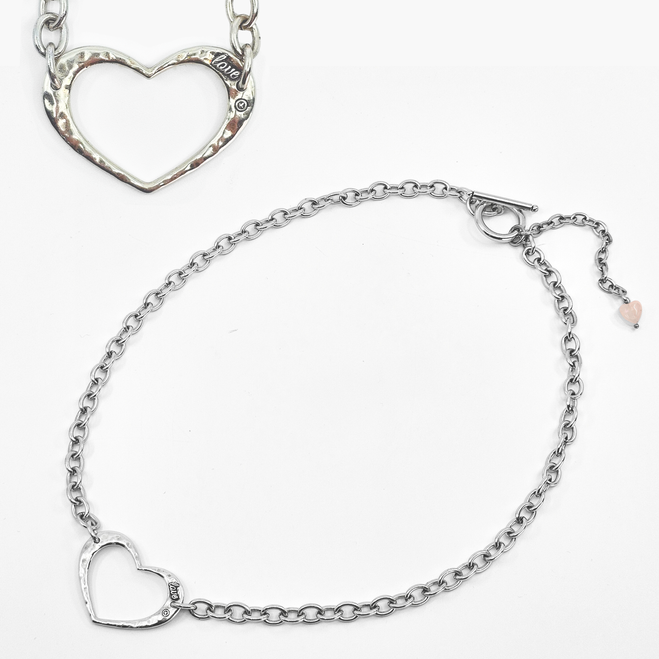 Love Open Heart Choker Necklace
