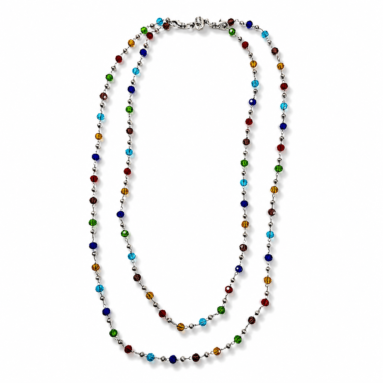 Rosary Dainty Layering Necklace