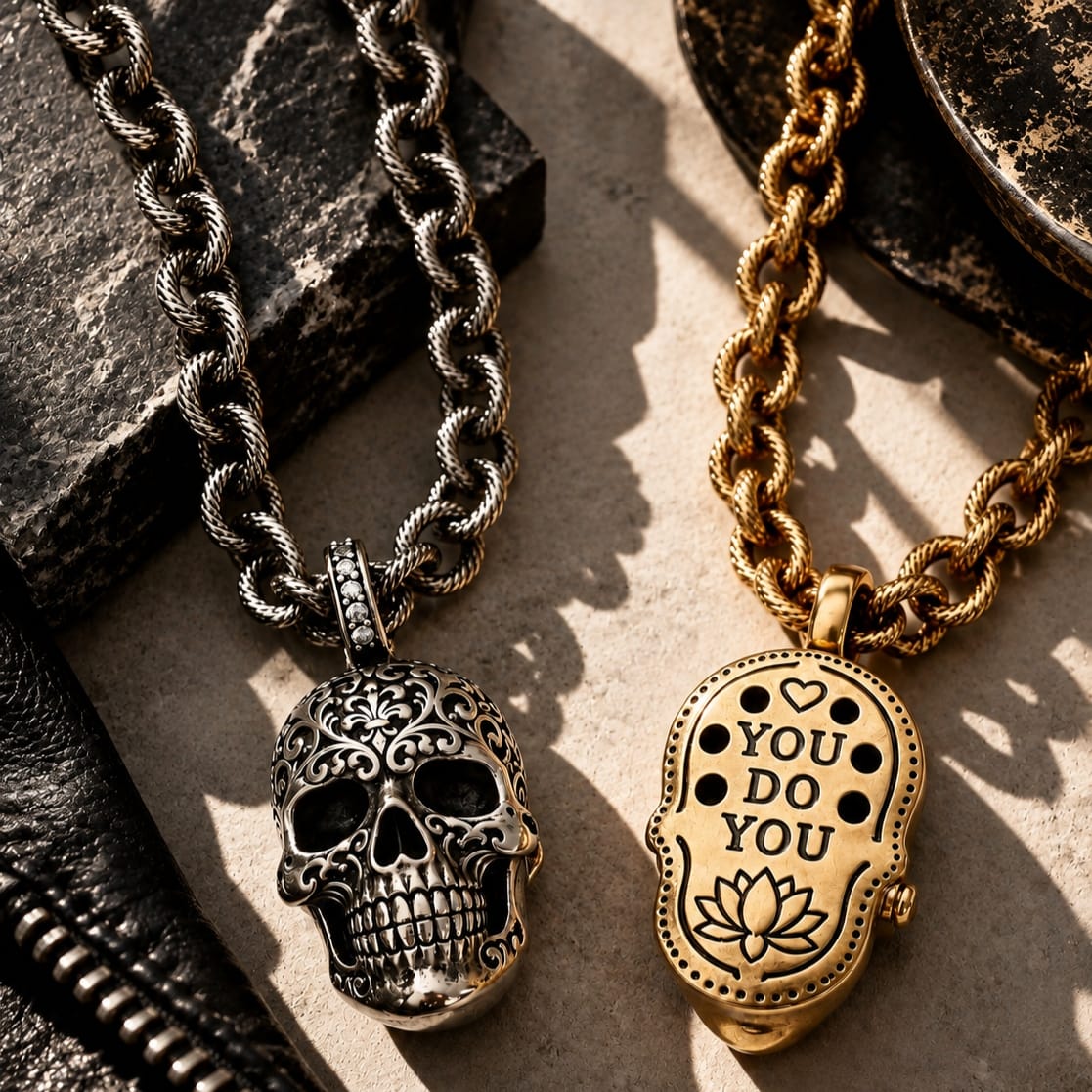 You Do You Skull Necklace