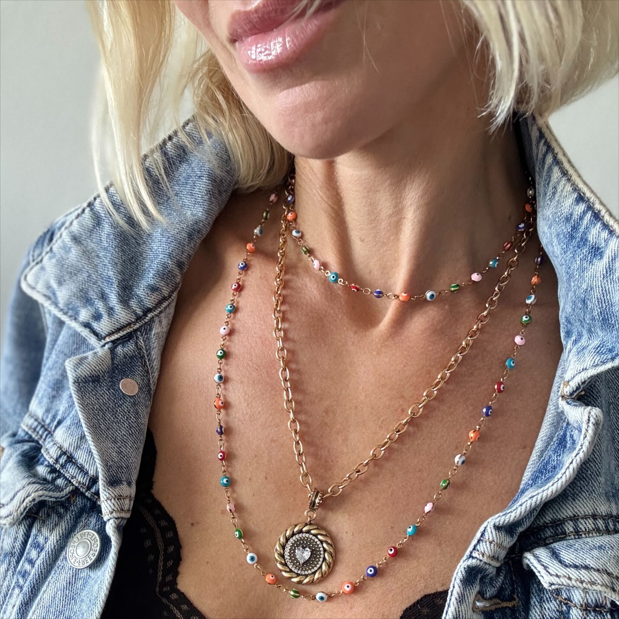 Superwoman Adjustable Choker Necklace