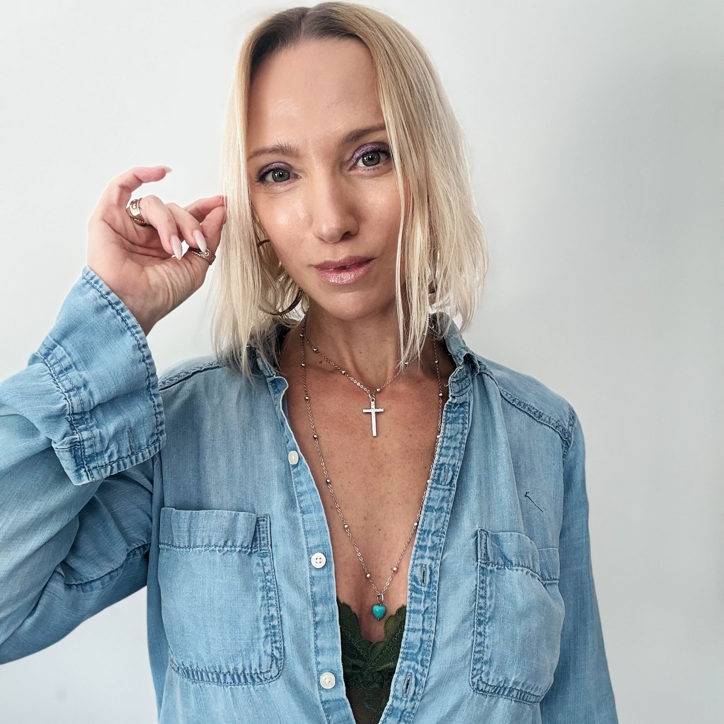 Trust Cross Dainty Necklace