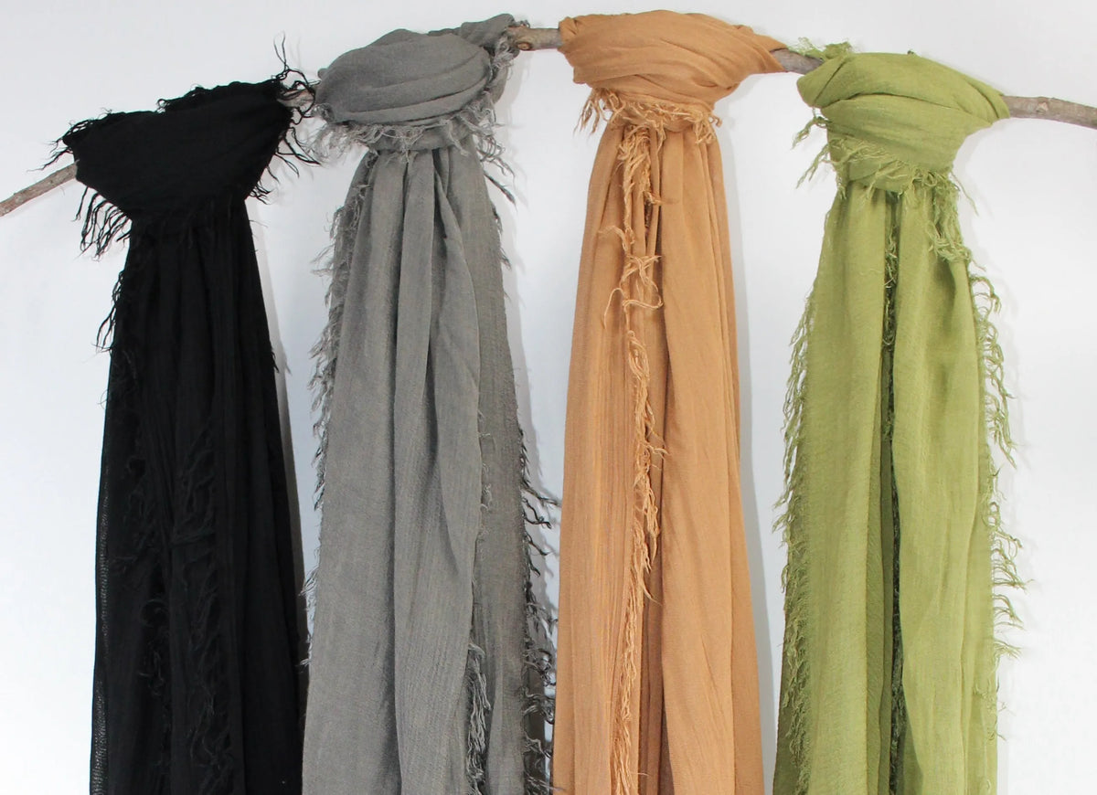Find Your Calm in the New Fall Colors of the Just Breathe Scarf
