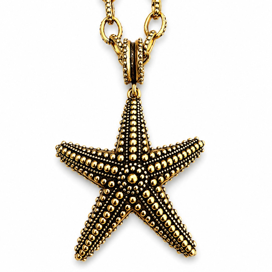 Trust the Process Starfish Adjustable Necklace