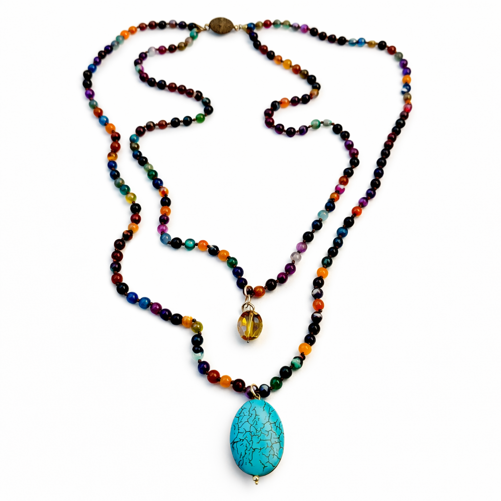 Stone Layering Necklace