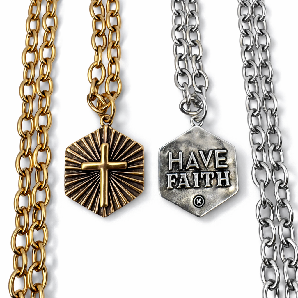 Have Faith Shining Cross Essential Necklace