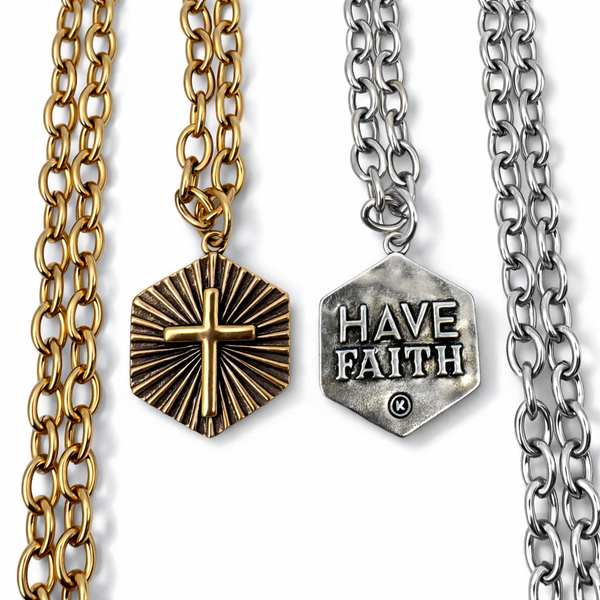Have Faith Shining Cross Essential Necklace