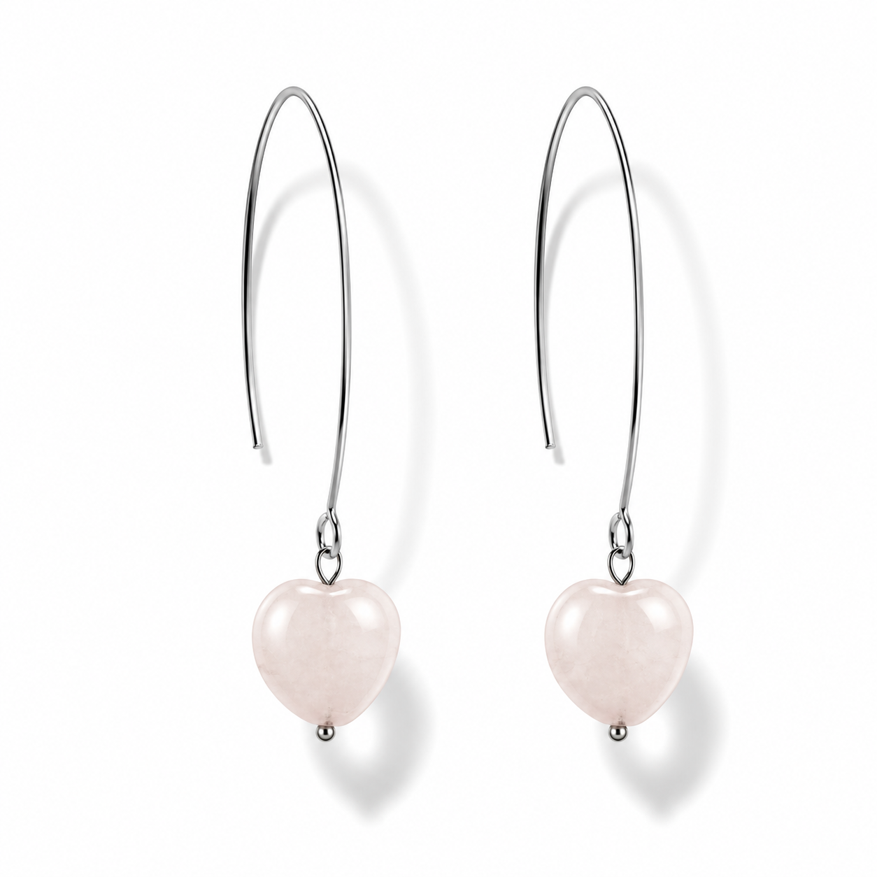 Small Stone Drop Earrings