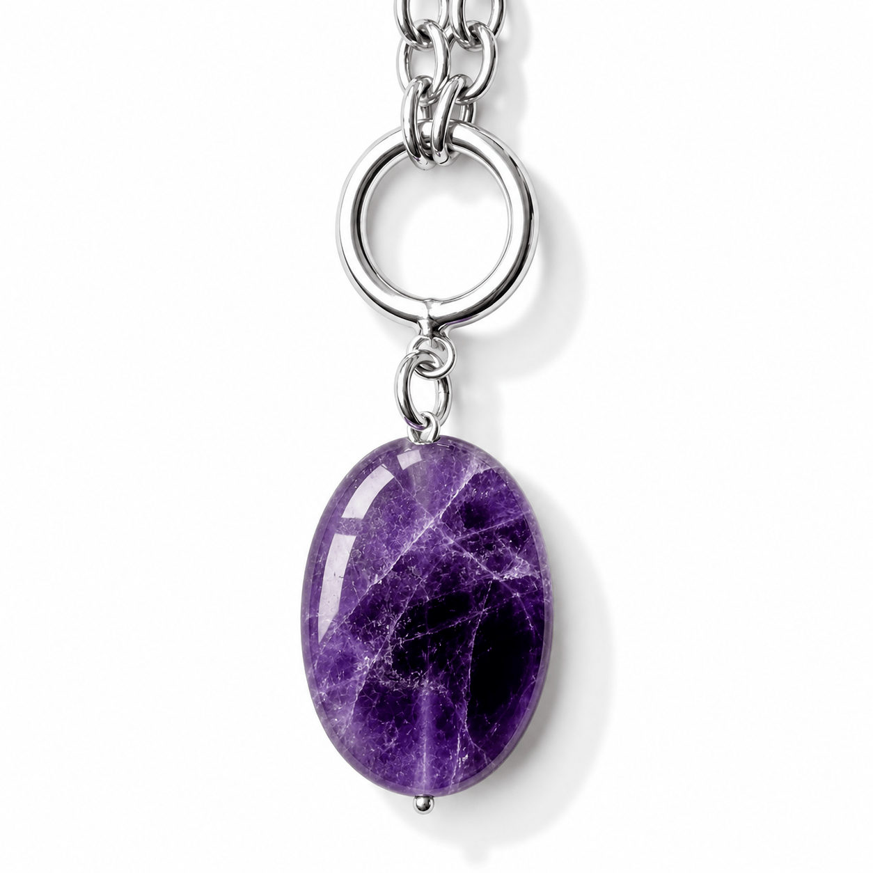 Gemstone Adjustable Necklace
