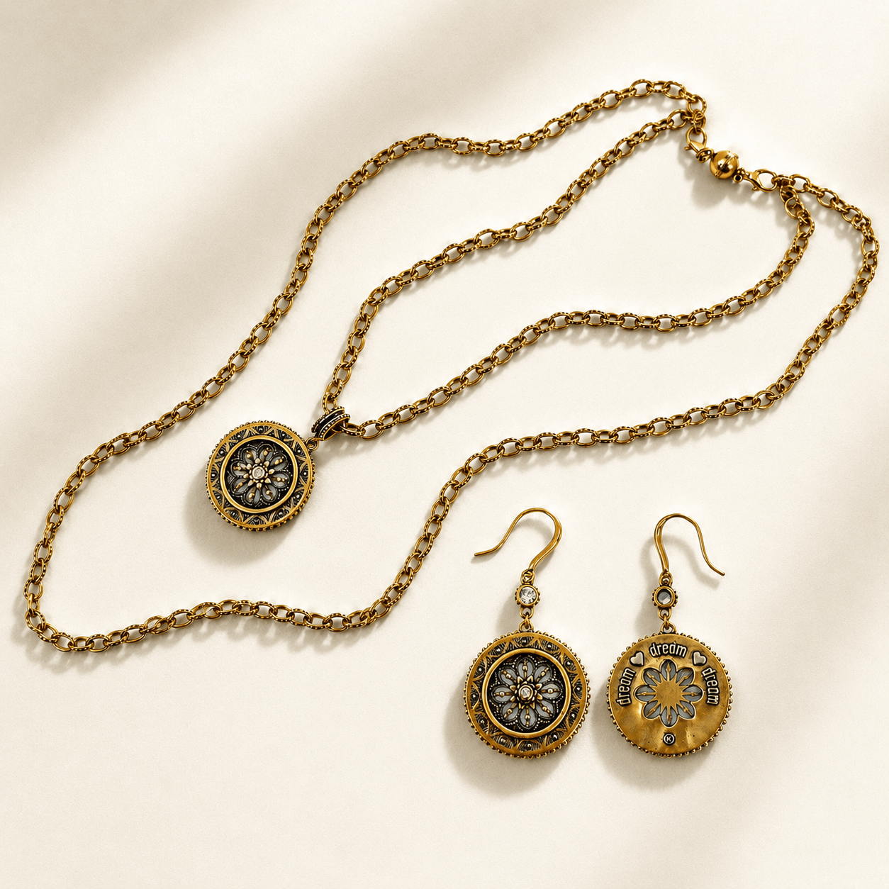 Dream & Believe Necklace & Earring Set