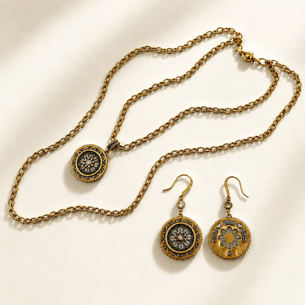 Dream & Believe Necklace & Earring Set