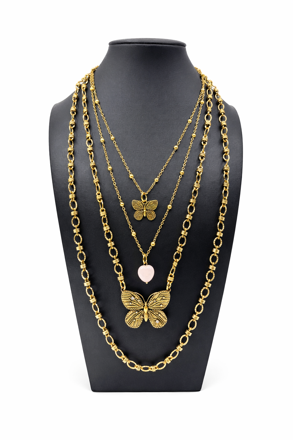 Be Kind True You Butterfly Dainty Necklace