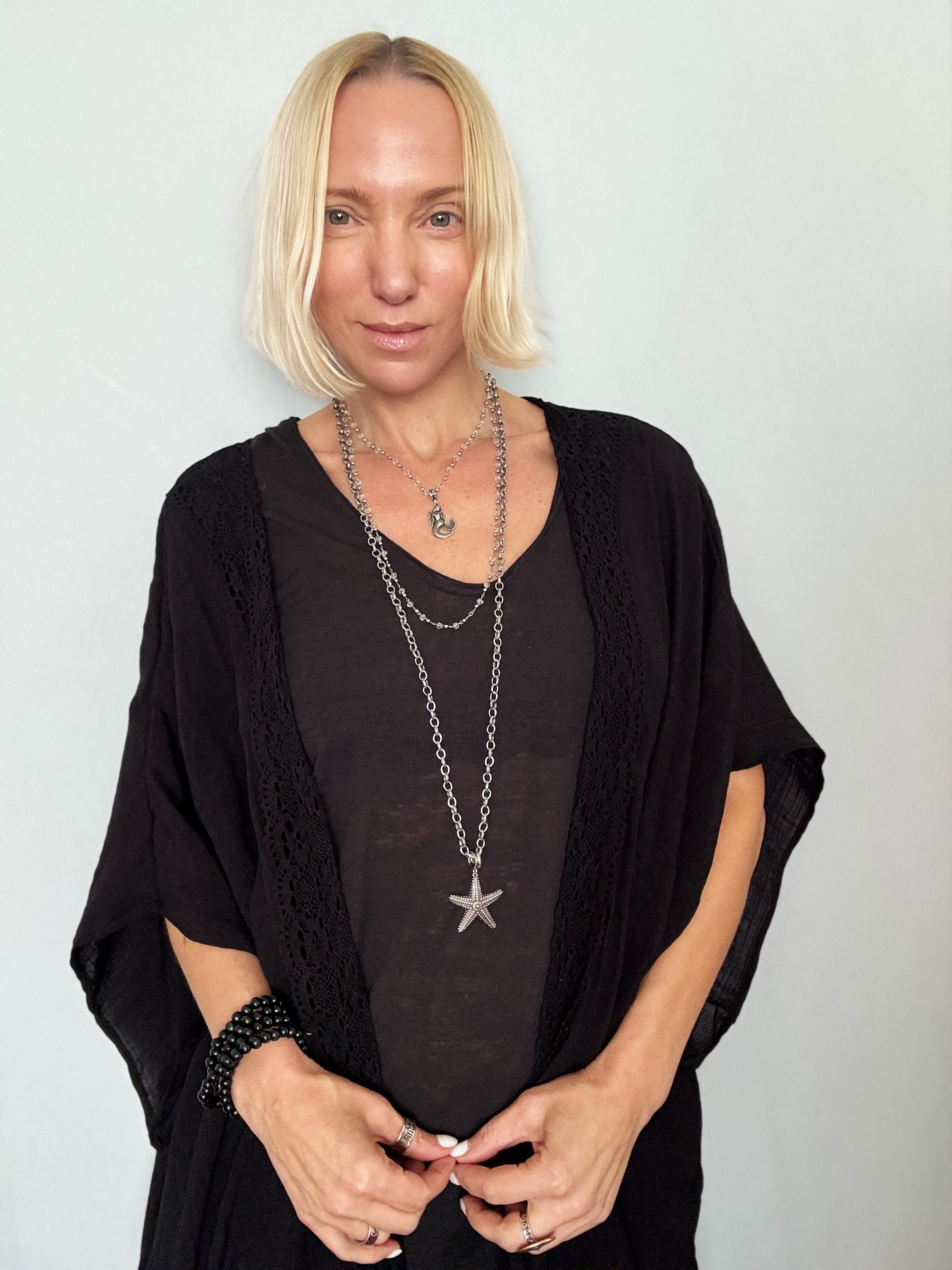 Trust the Process Starfish Adjustable Necklace