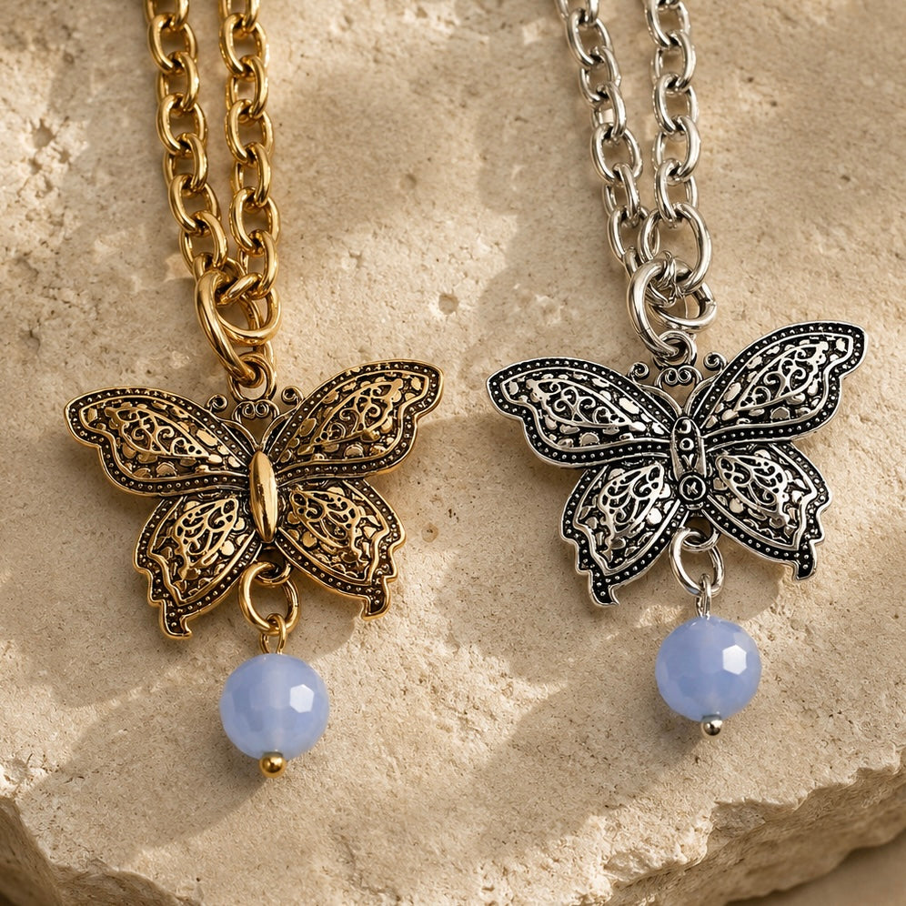 Joy Butterfly Essential Necklace