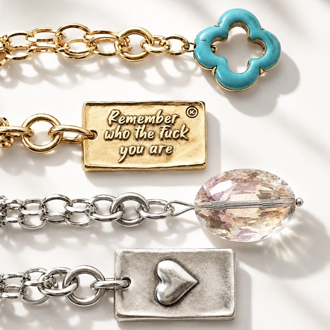 Take a Deep Breath and Let That Sh*t Go Original Lite Necklace