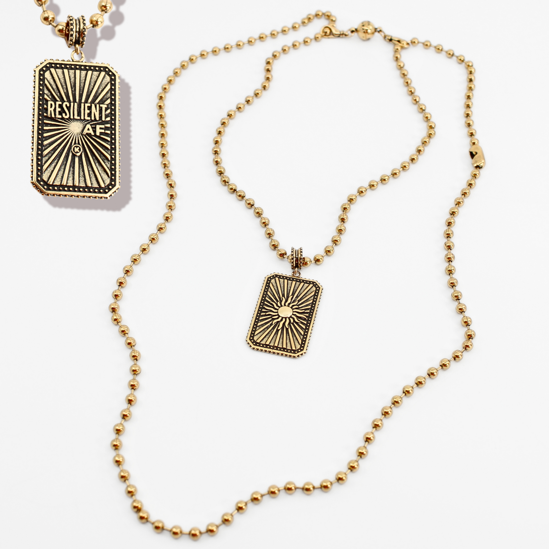 Resilient AF Tag Necklace – Katia Designs