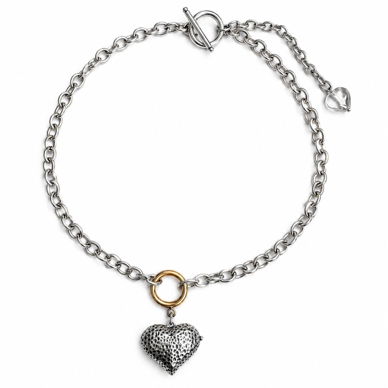 Follow Your Heart Locket Choker Necklace