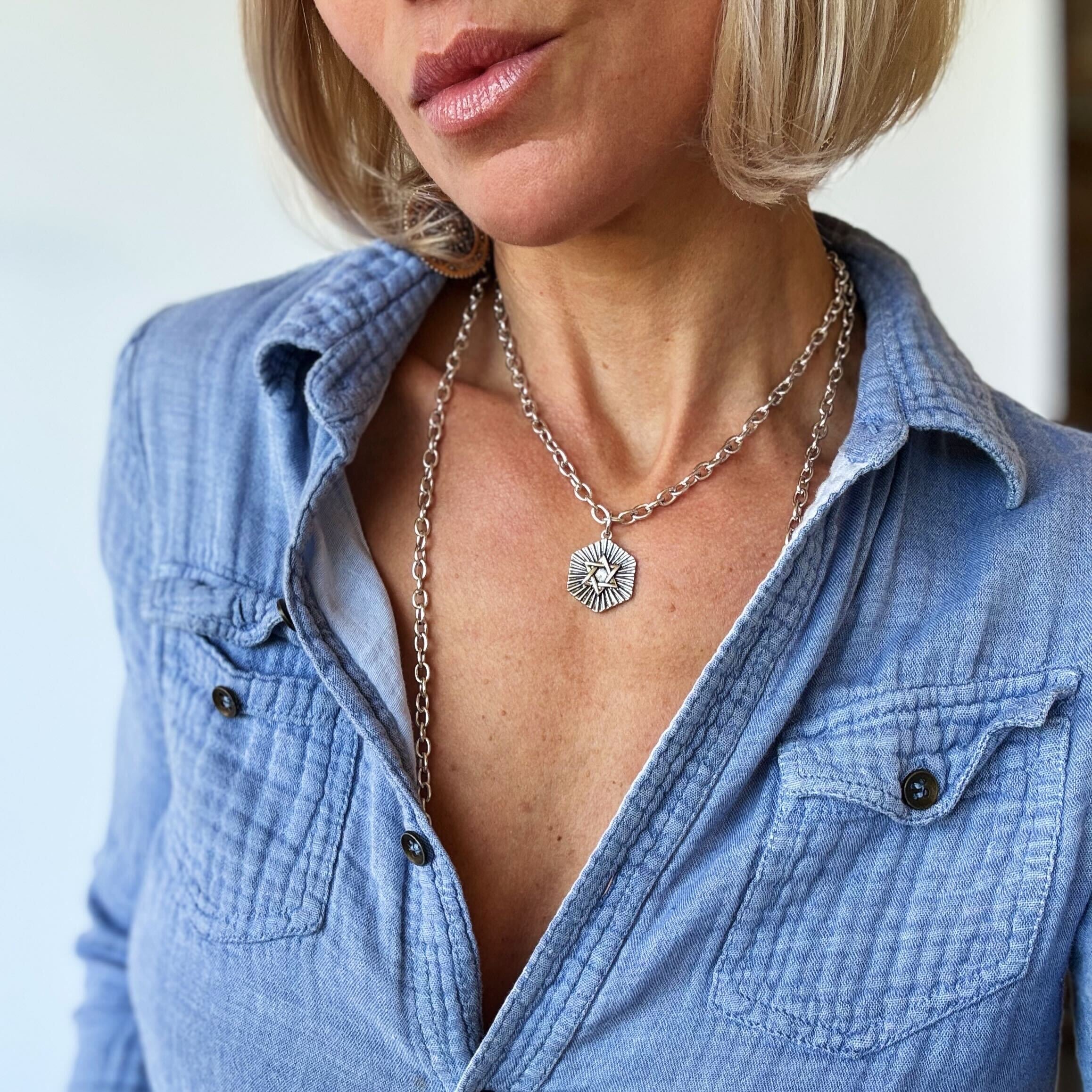 Have Faith Star of David Essential Necklace