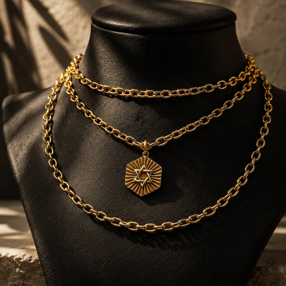 Have Faith Star of David Essential Necklace