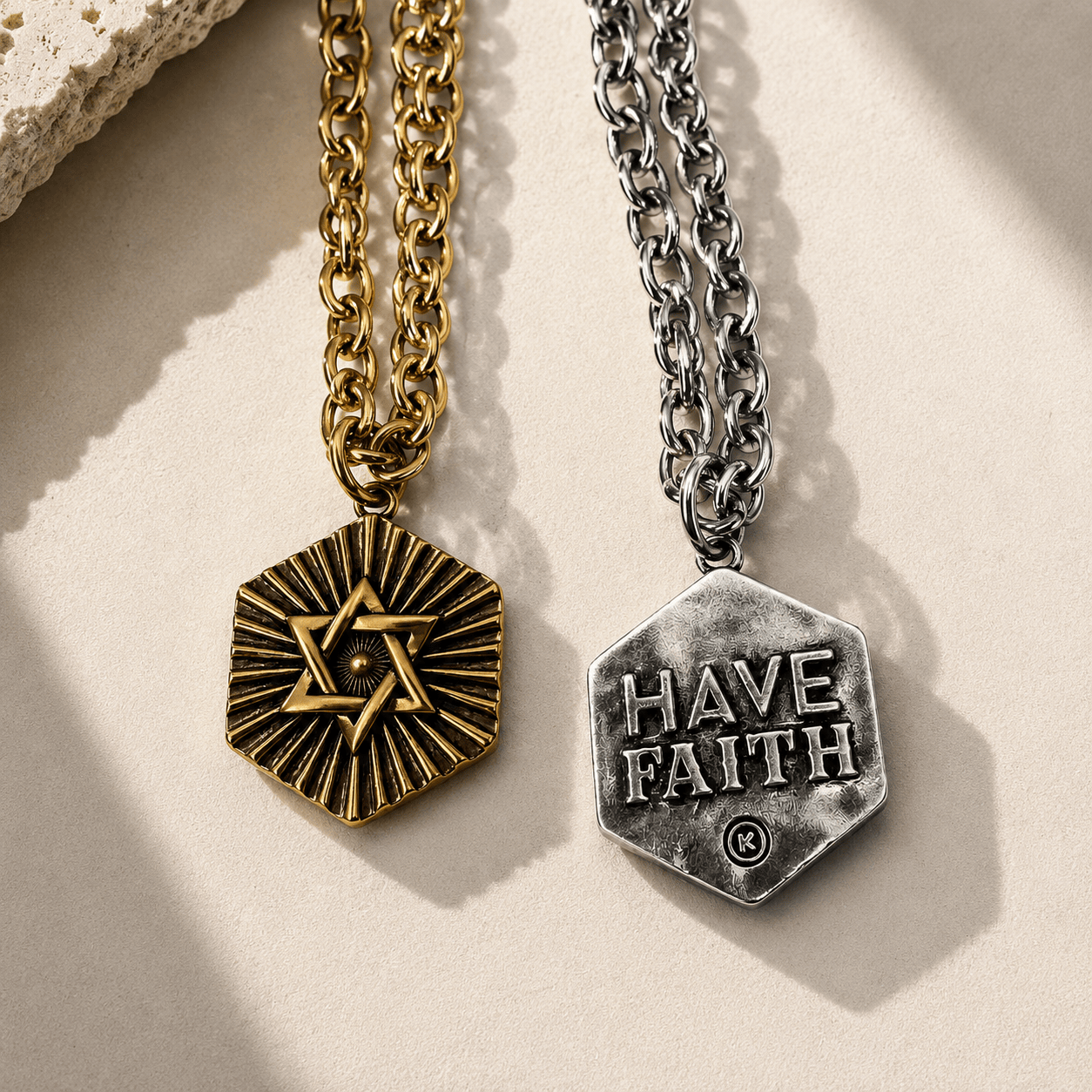 Have Faith Star of David Essential Necklace