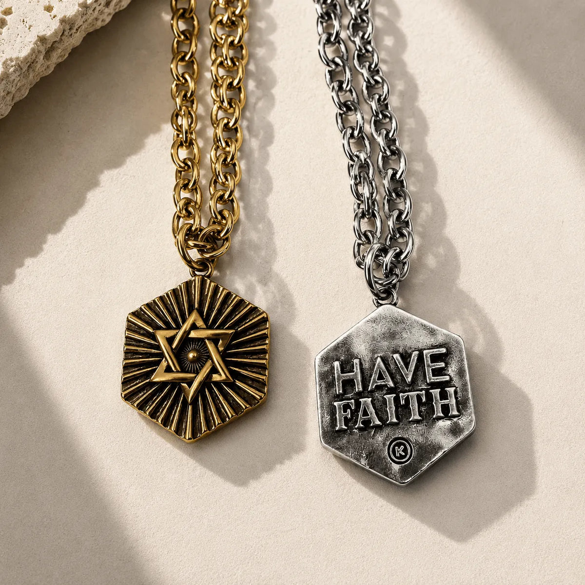 Have Faith Star of David Essential Necklace