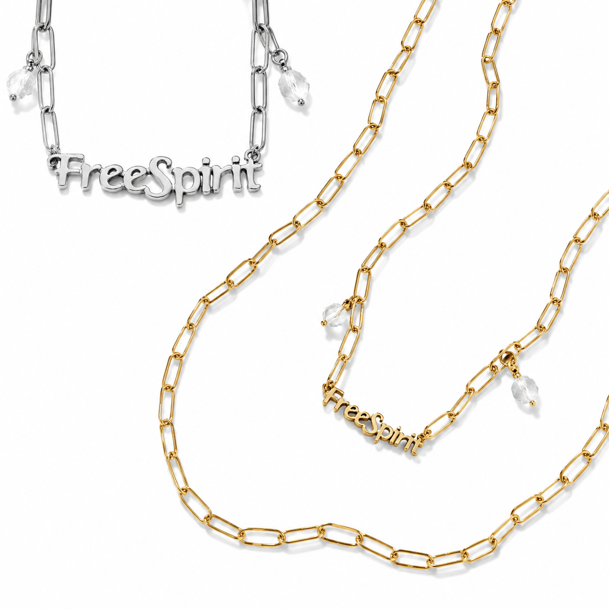 Free Spirit Long Chain Necklace