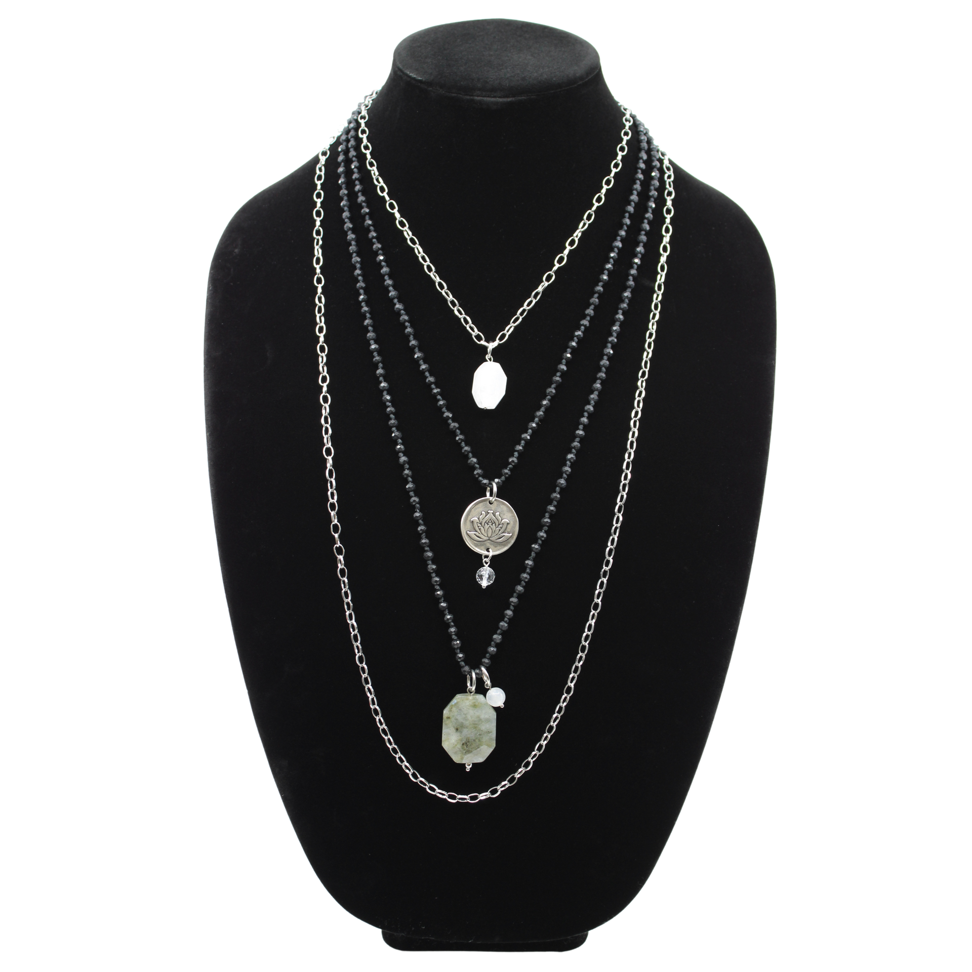 Just Breathe Original Necklace Layering Bundle – Katia Designs
