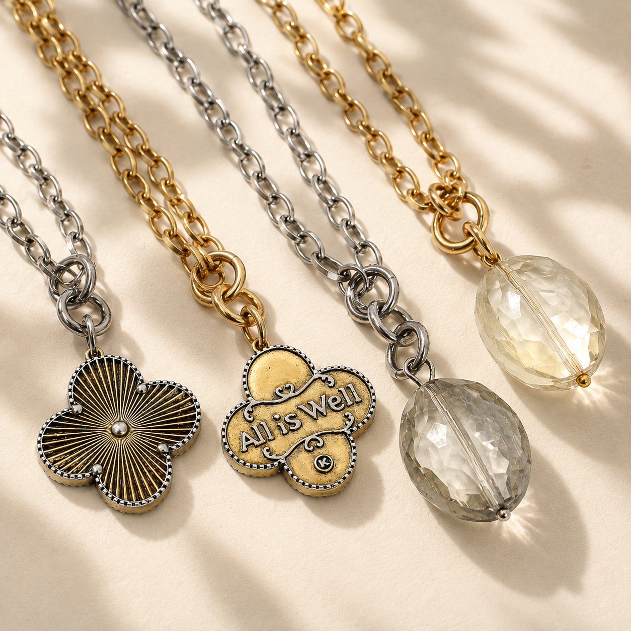 All is Well Clover Original Lite Necklace