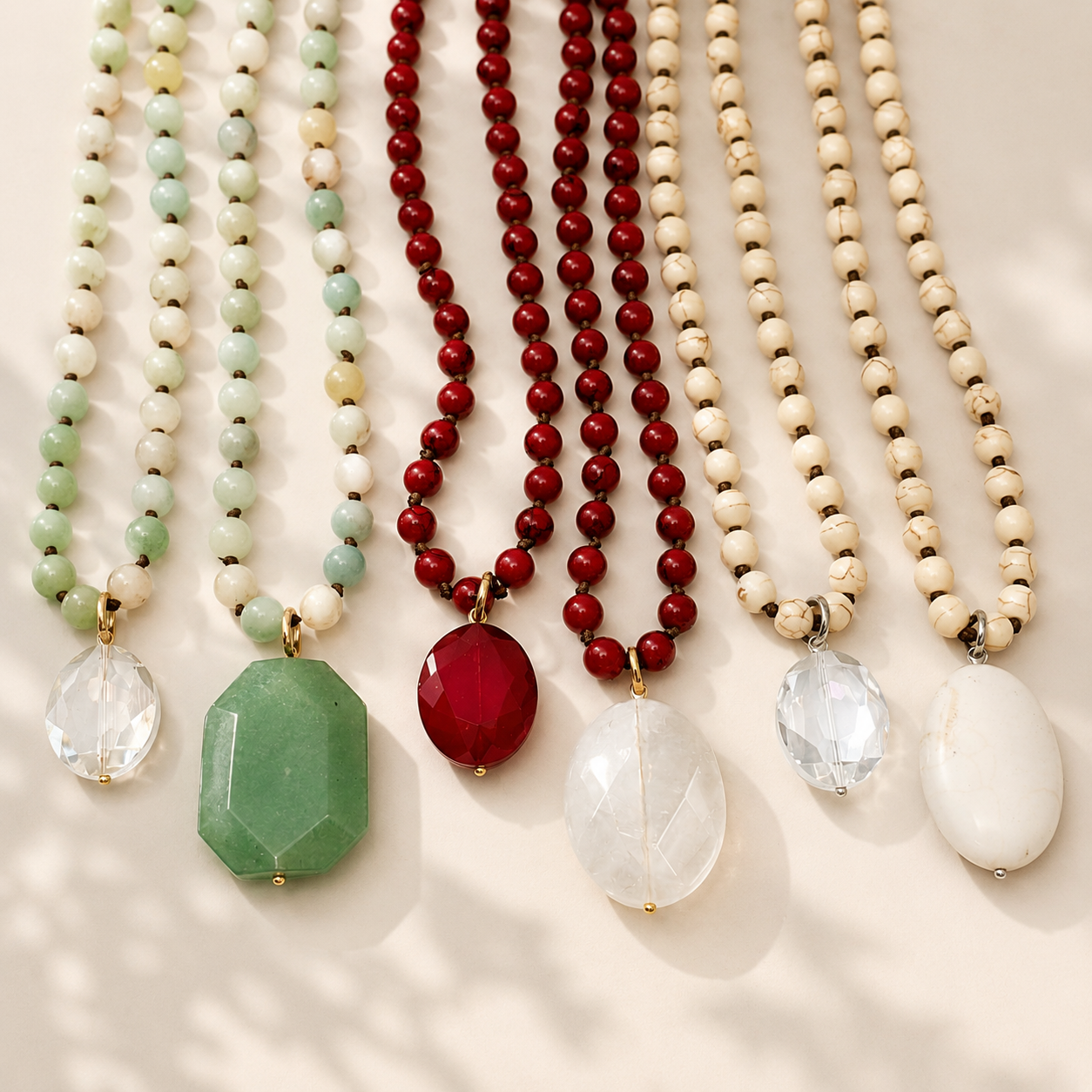 Stone Layering Necklace