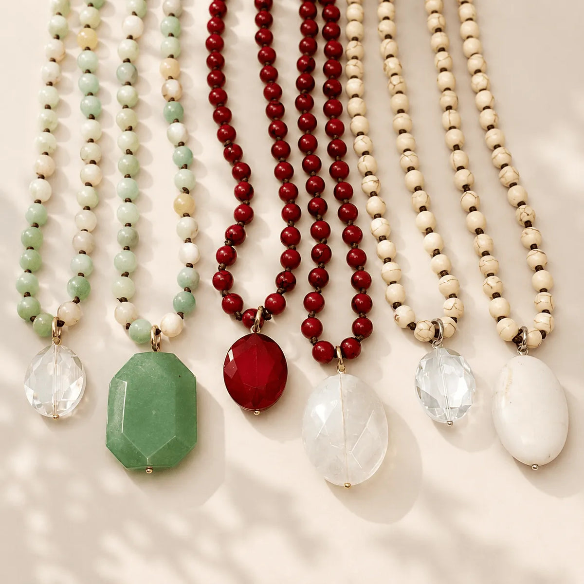Stone Layering Necklace