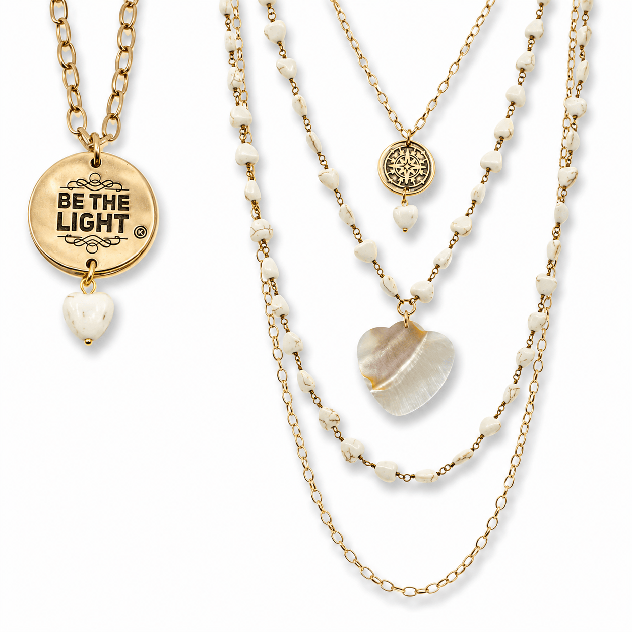 Be the Light Compass Rosary Layering Set