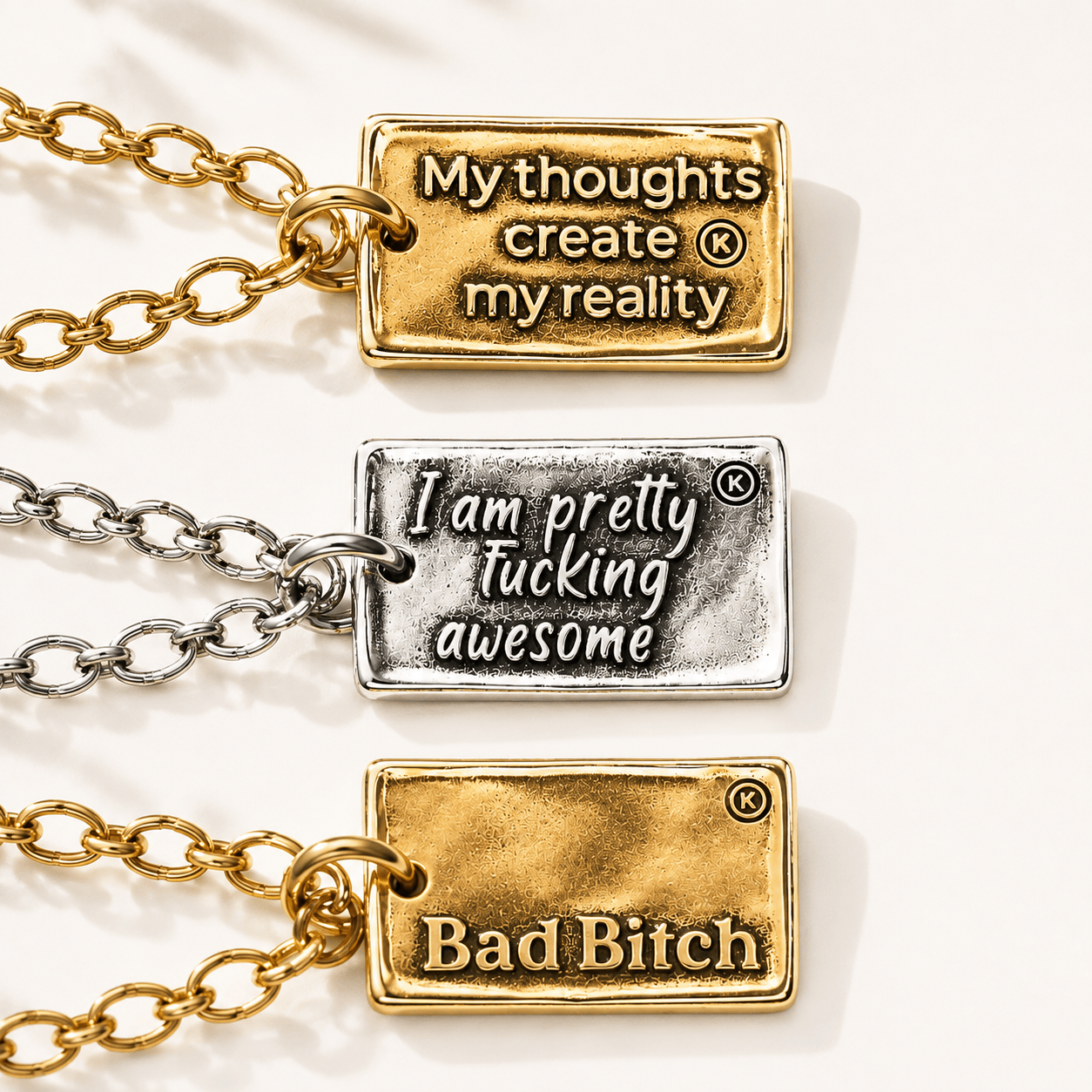 Choose Your Message Chain Necklace