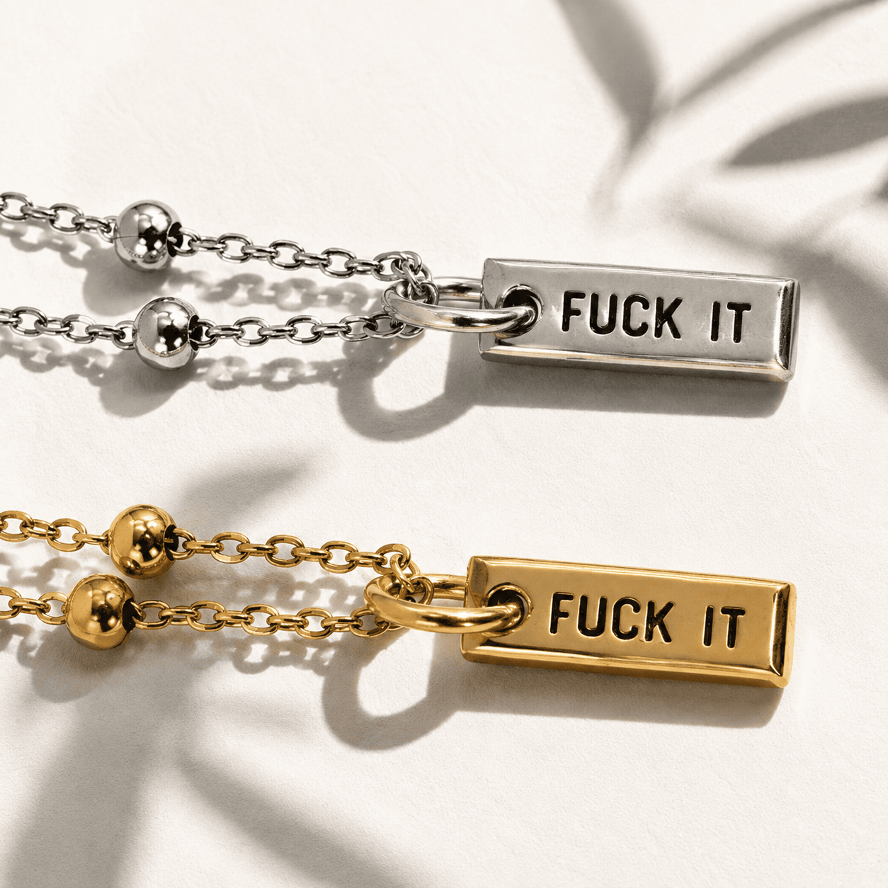 F*ck It Dainty Necklace