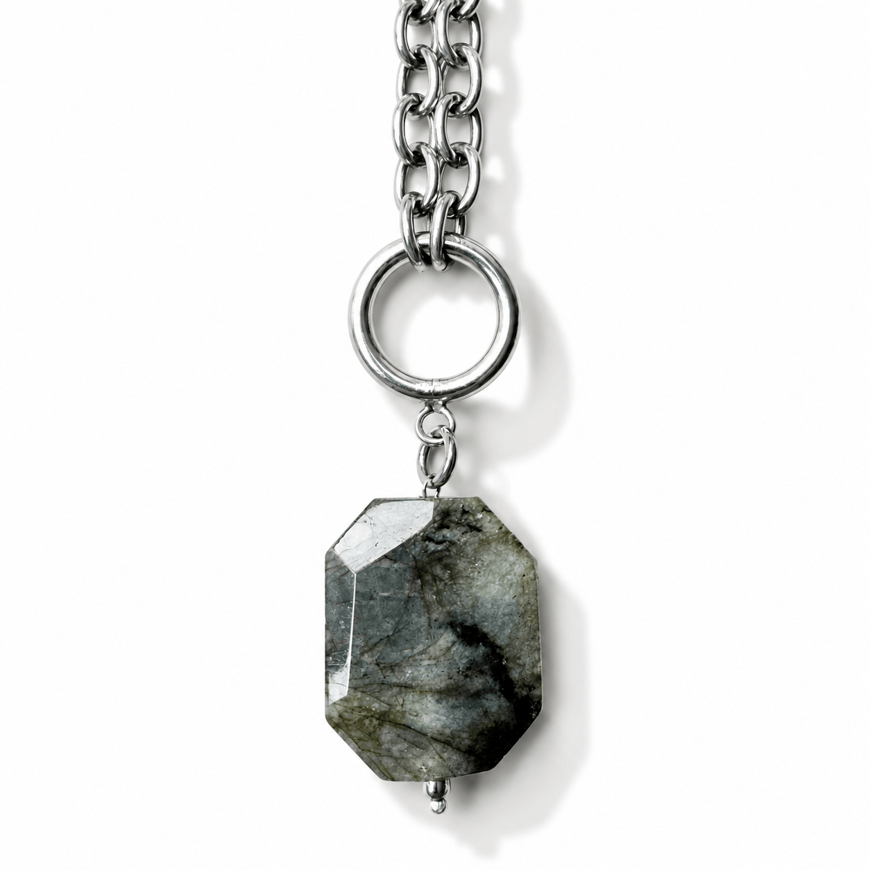Gemstone Adjustable Necklace