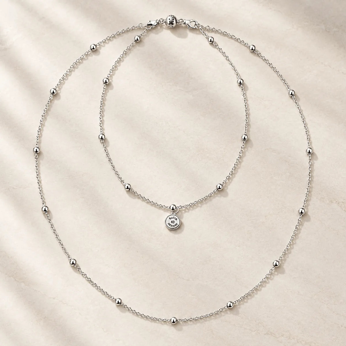 Peace & Love Dainty Necklace
