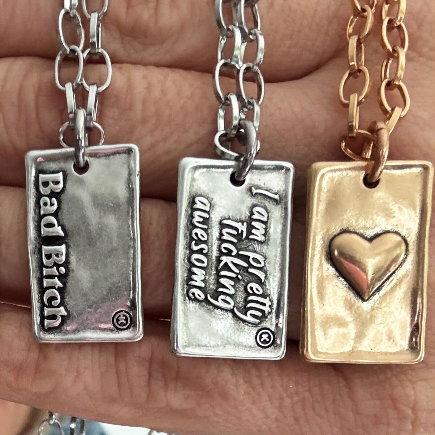 Choose Your Message Chain Necklace