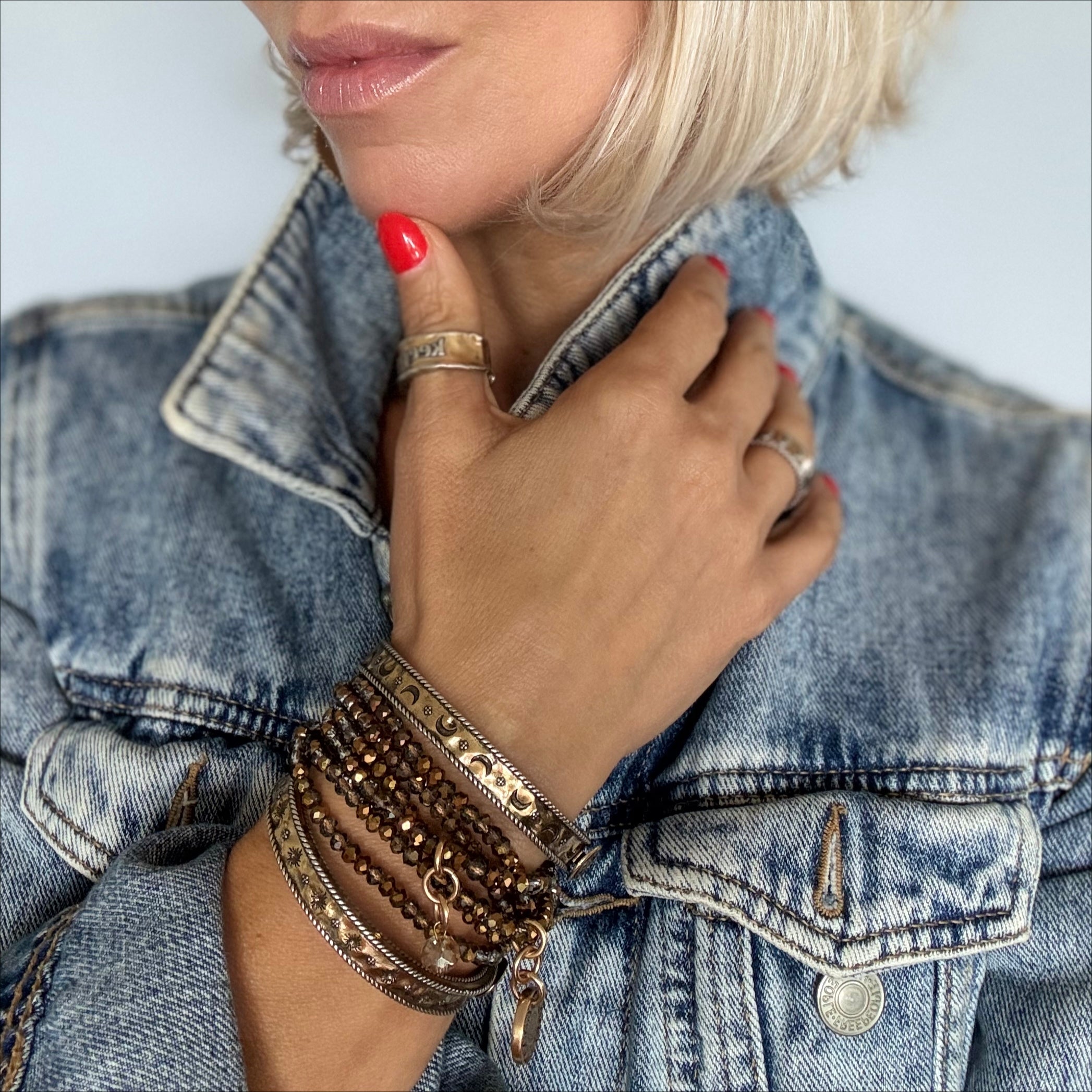 Multi-strand Adjustable Bracelet