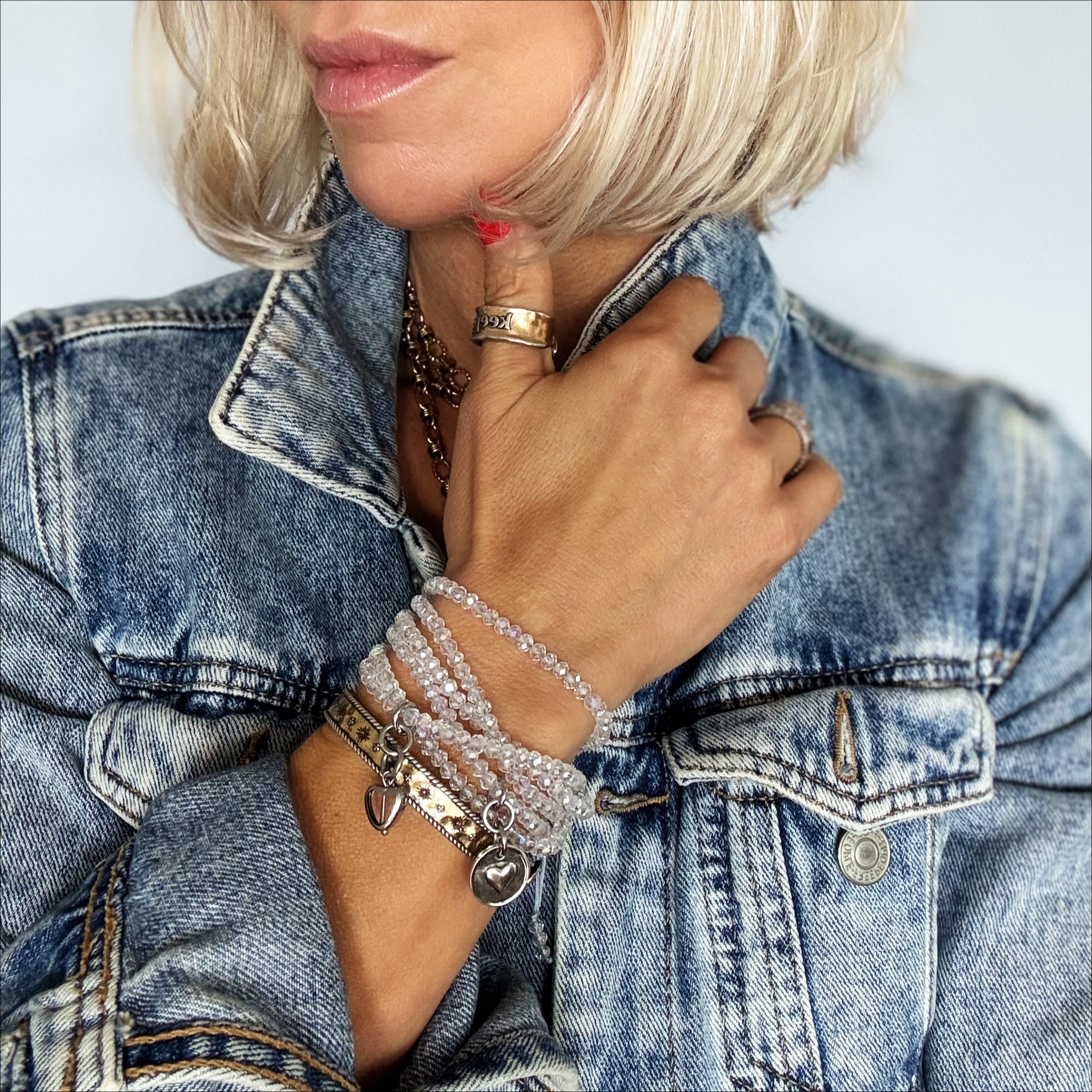 Multi-strand Adjustable Bracelet