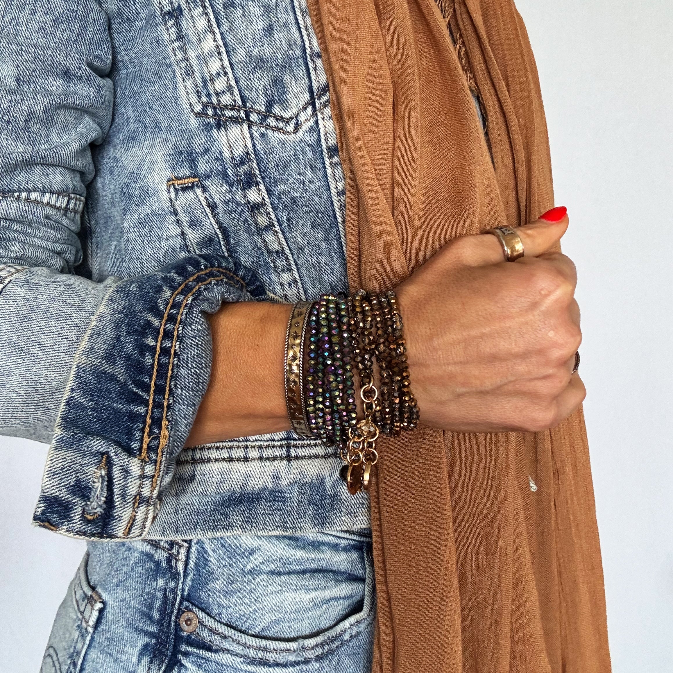 Multi-strand Adjustable Bracelet