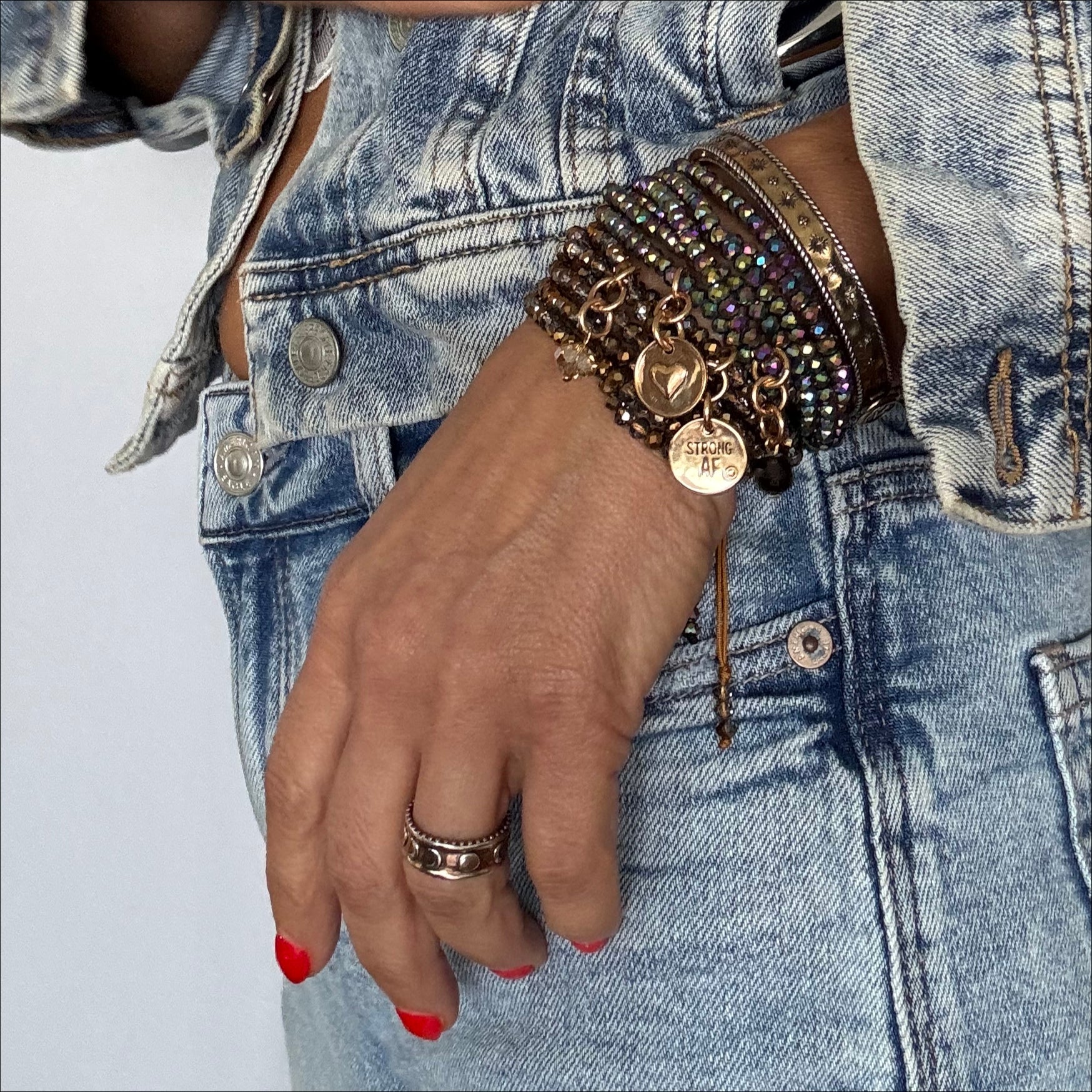 Multi-strand Adjustable Bracelets