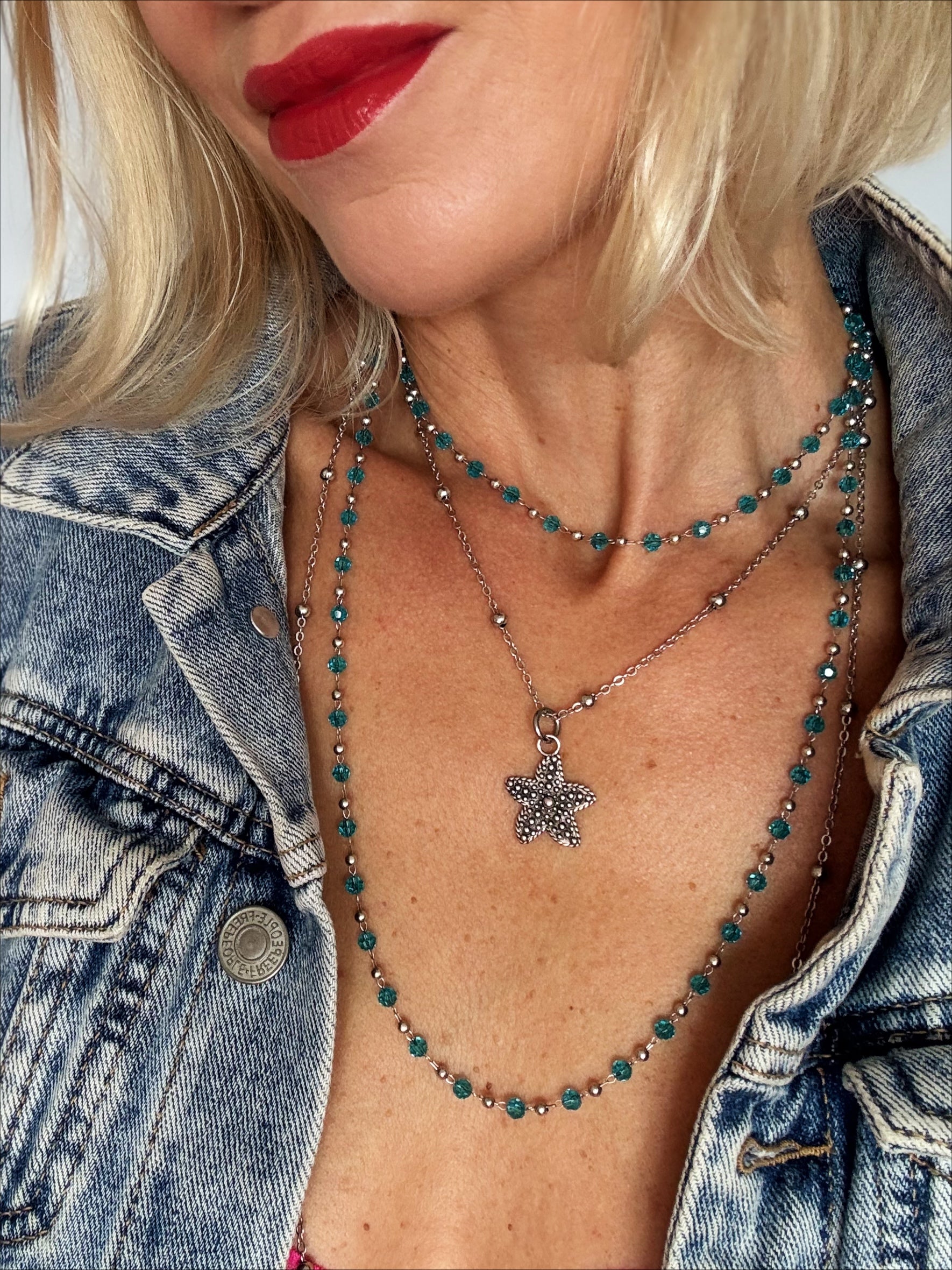 Grace Starfish Dainty Necklace