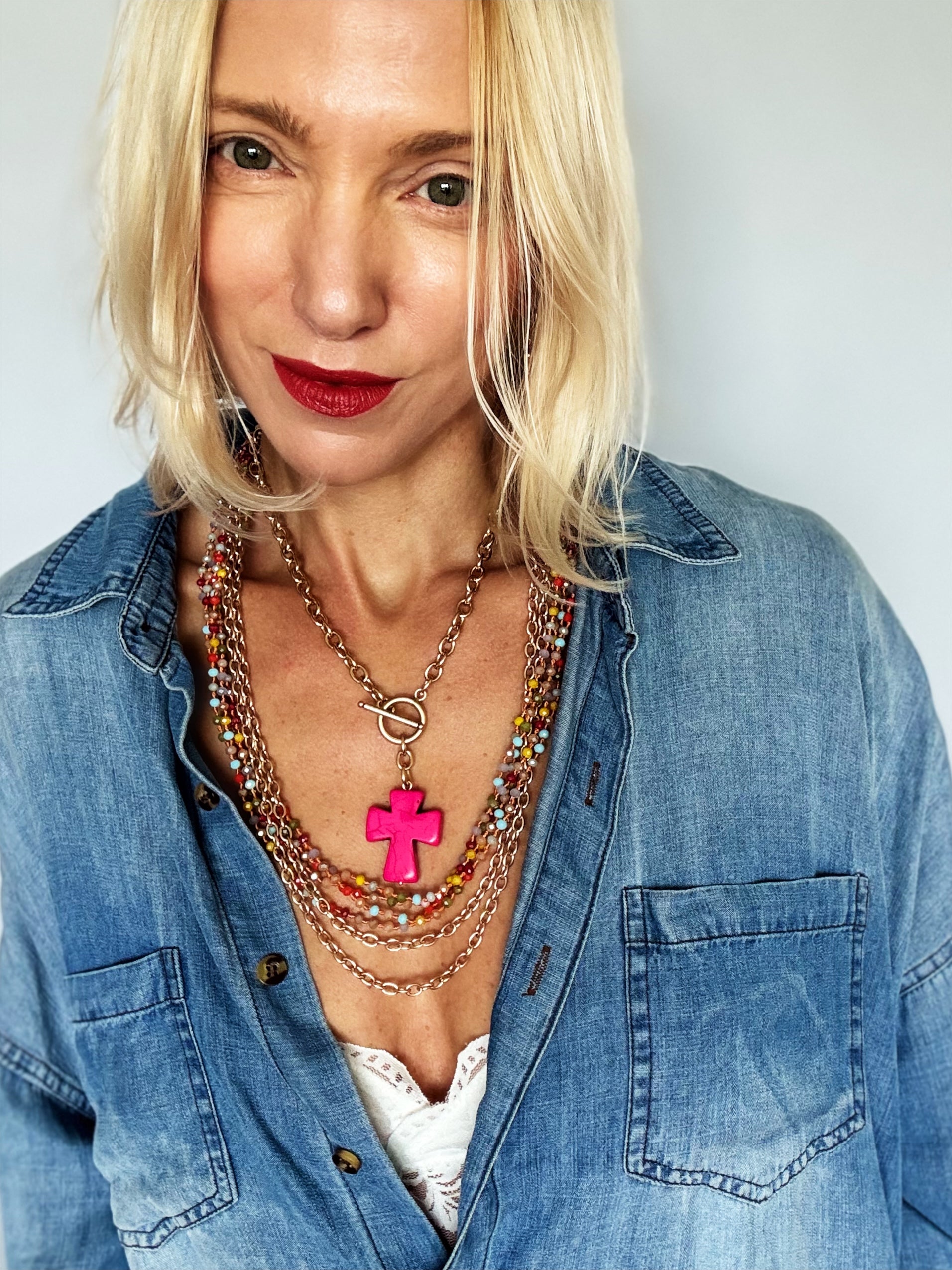 Multistrand Layering Necklace
