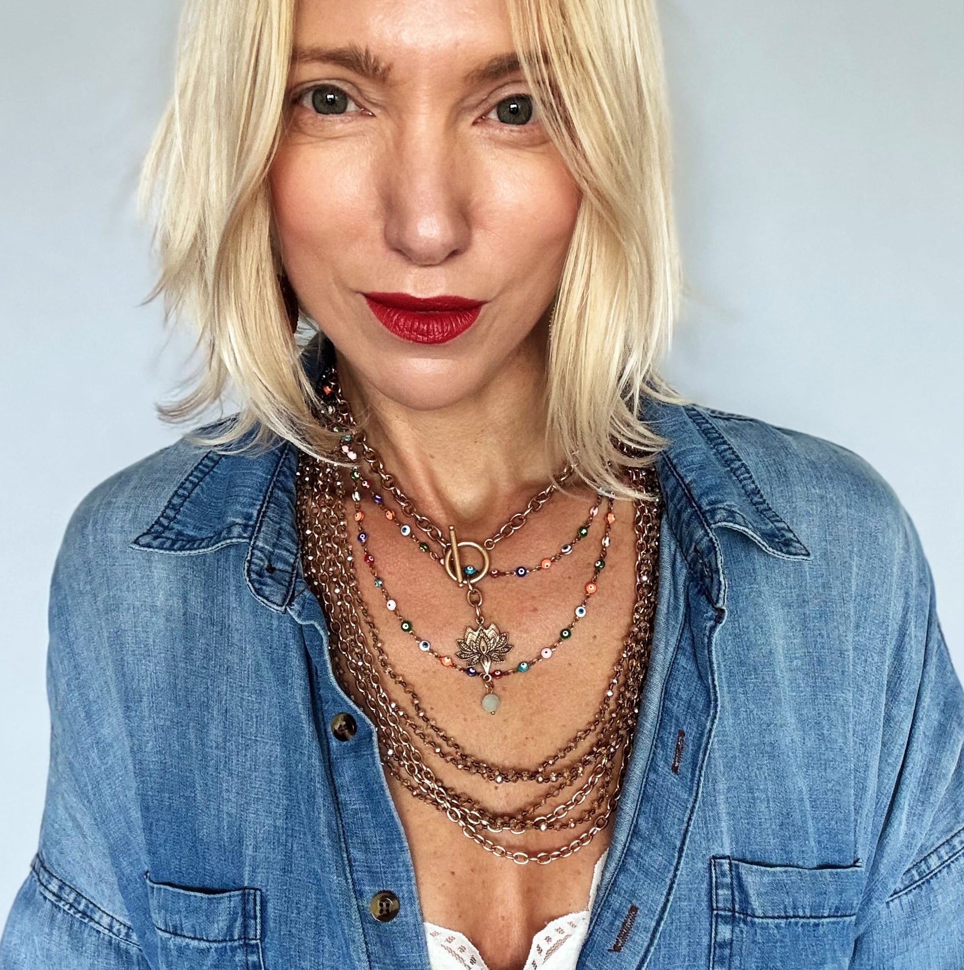 Multistrand Layering Necklace