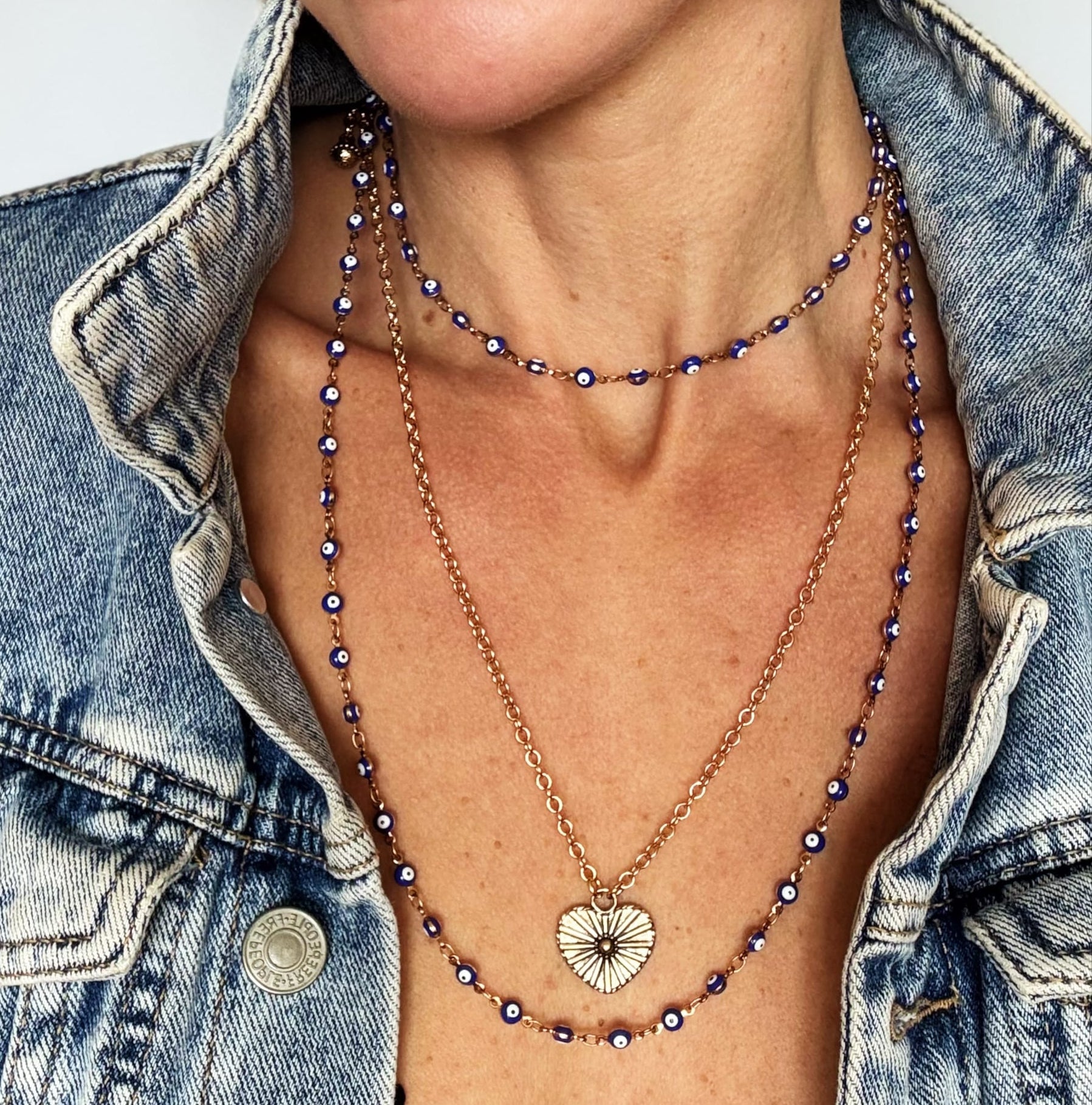 Love Shining Heart Adjustable Necklace