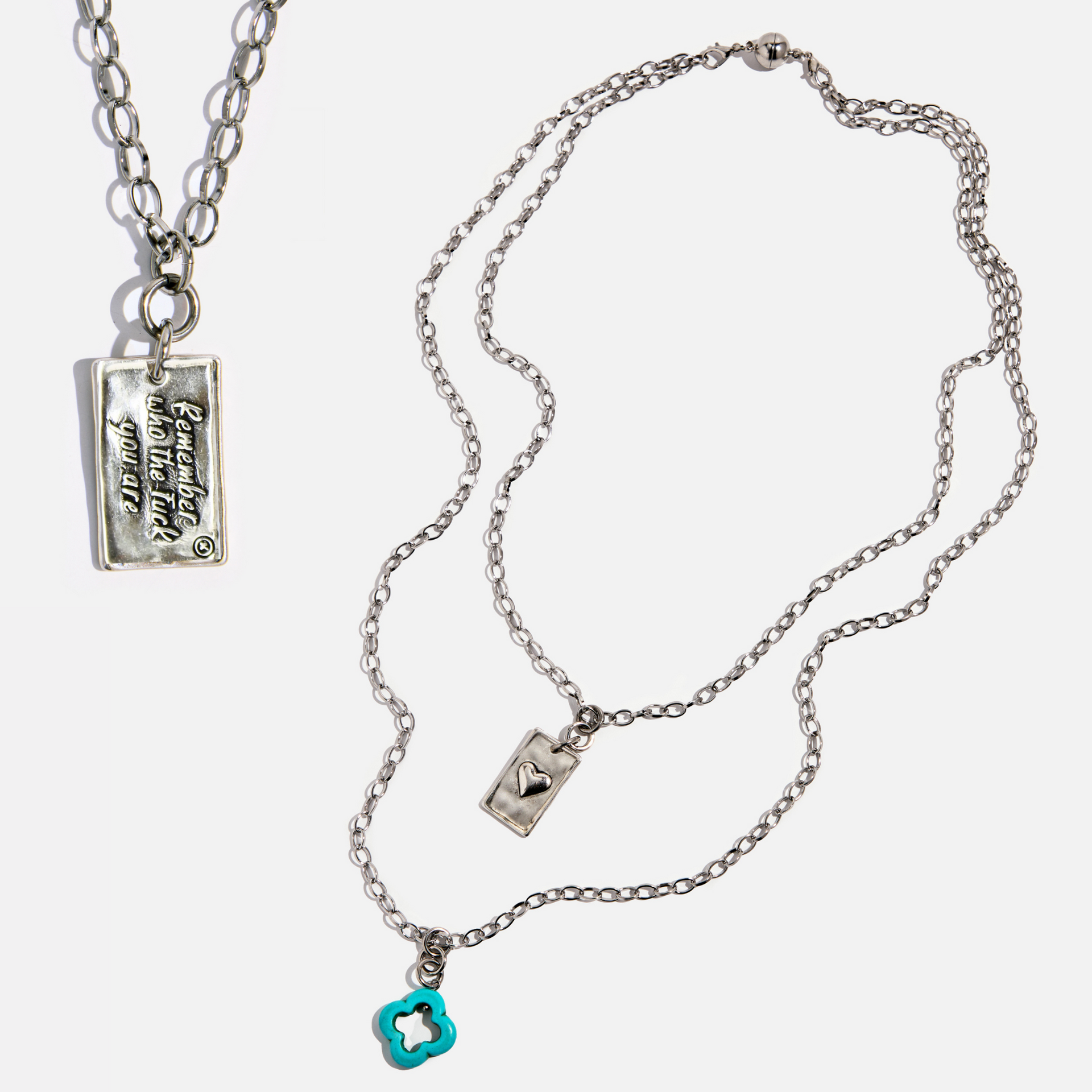 Remember Who the F*ck You Are Original Lite Necklace – Katia Designs