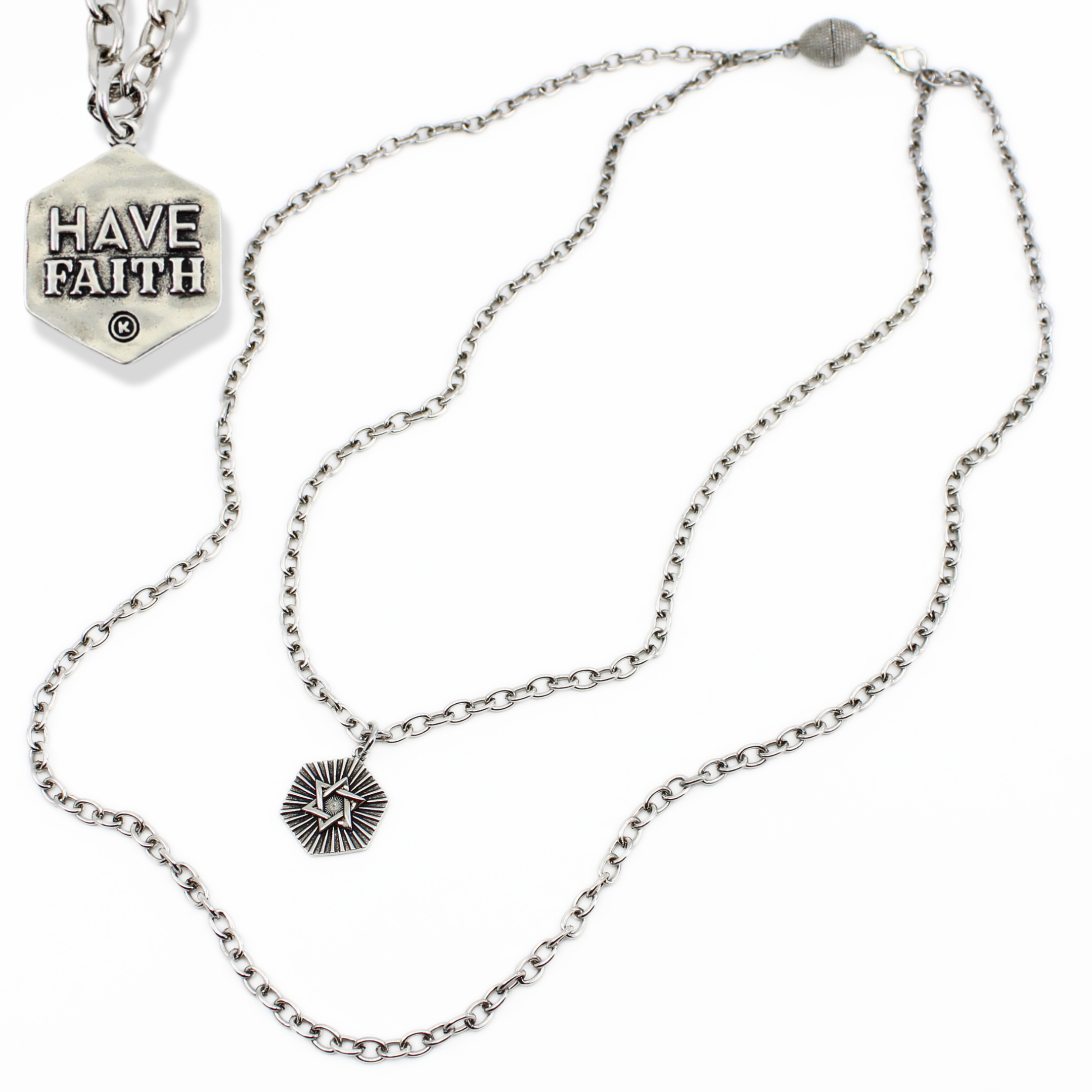 Have Faith Star of David Essential Necklace