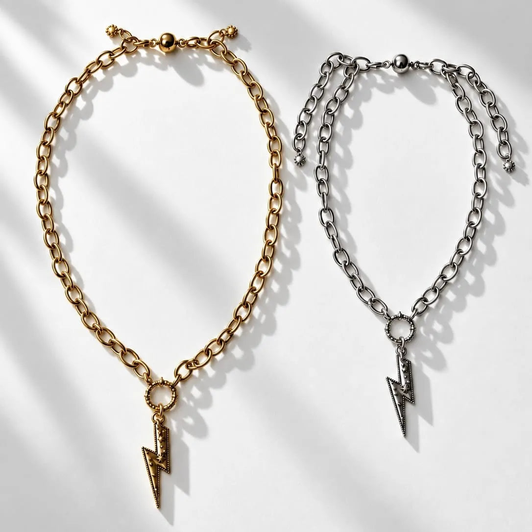 I Am Lighting Bolt Necklace