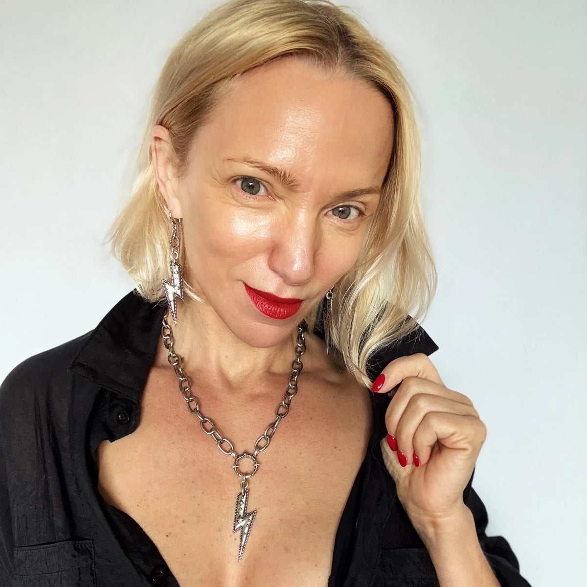 I Am Lighting Bolt Necklace